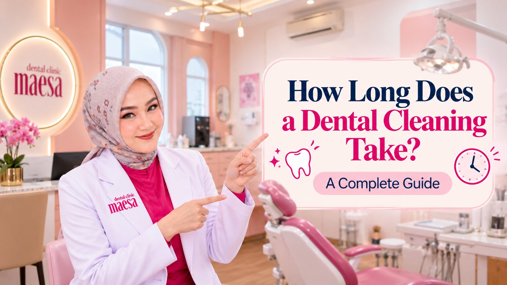 NEWS Maesa Dental Clinic | Klinik Gigi Terbaik - How Long Does a Dental Cleaning Take? A Complete Guide